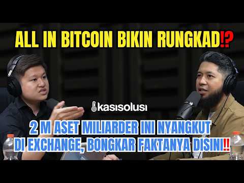 2 M Aset Nyangkut di Exchange⁉️ Miliarder Ini Bongkar Bahaya All In Bitcoin‼️