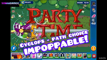 Bloons Adventure Time TD | Cyclops: Path Choice Impoppable Gameplay