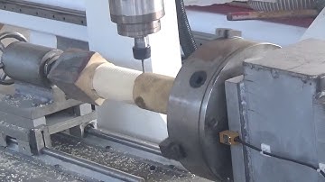 OMNI 1325 Basic CNC Router with Rotary axis testing