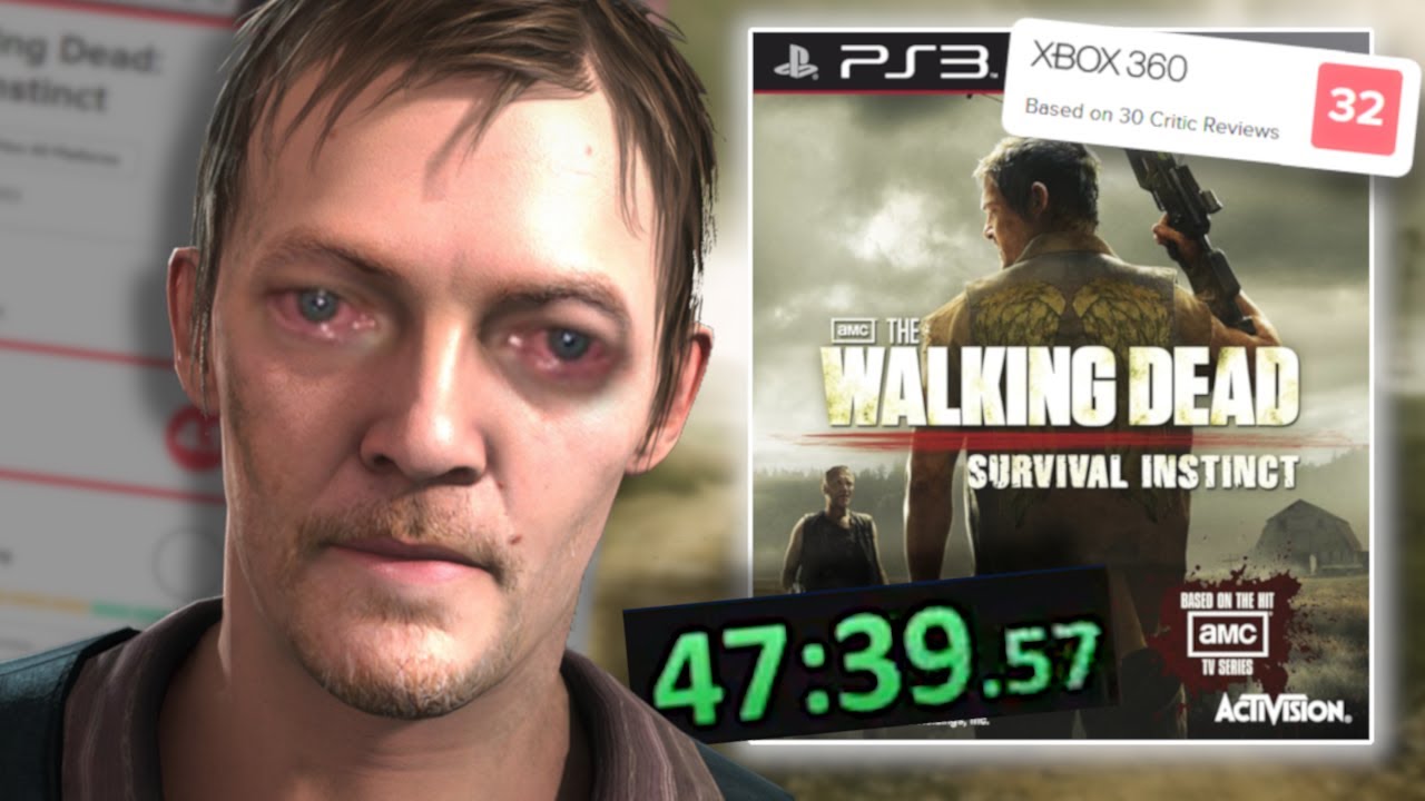 How to speedrun the WORST The Walking Dead game