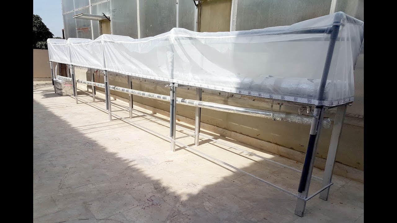 Learn Hydroponic NFT System (Nutrient Film Technique)-Part 1 | Pakistan Hydroponics |