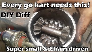 How to make a Go-kart Differential (From scrap)