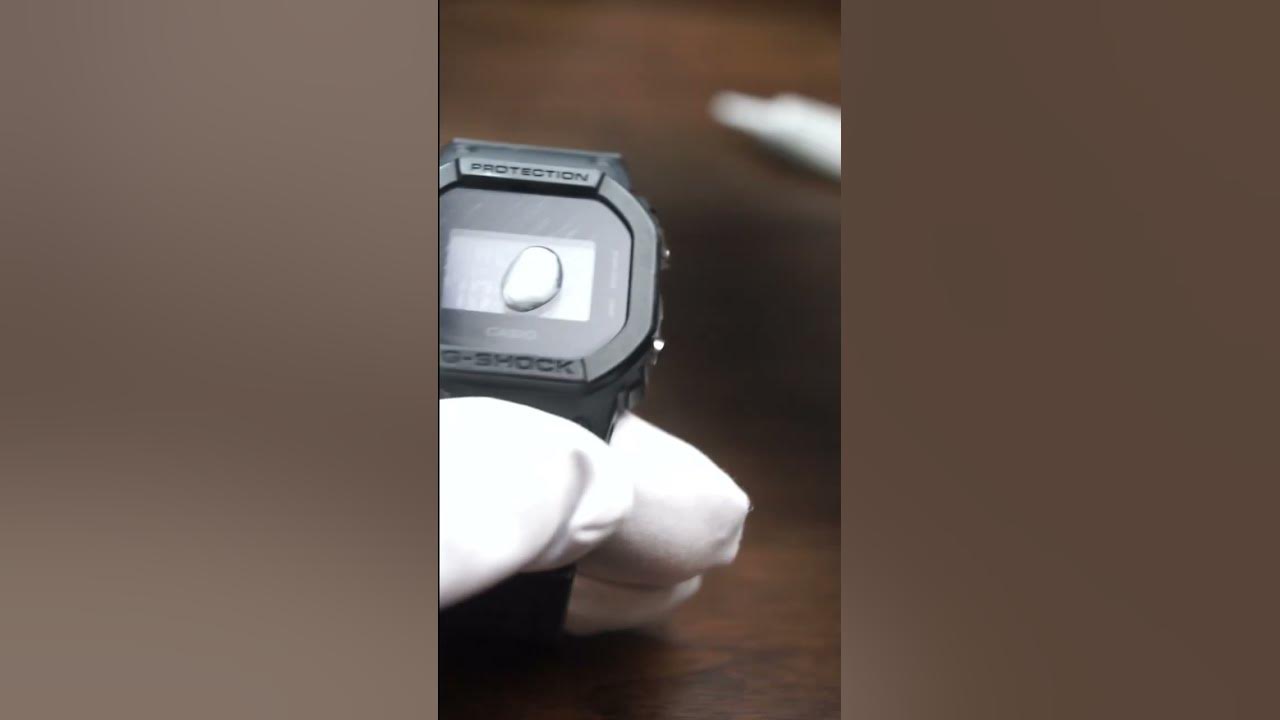 How to FIX the scratches on your watches! watches youtubeshorts shorts casio watchrepair