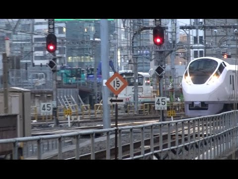 東京駅に到着する上野東京ライン常磐線下り特急ひたちE657系です