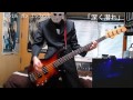 スーツで THEE MICHELLE GUN ELEPHANT 深く潜れ Bass cover