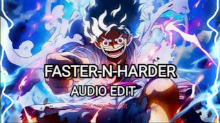 6arelyhuman - Faster n Harder [ EDIT AUDIO ]