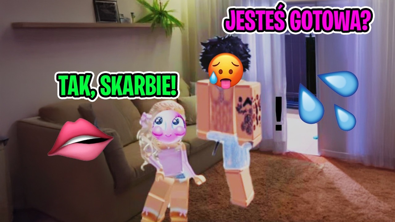 Historyjka roblox - moja pierwsza noc u chłopaka