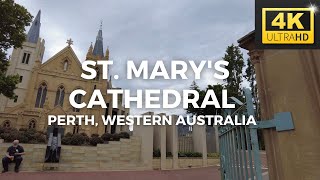4K St. Mary's Cathedral Church Walking Tour / Perth, Western Australia