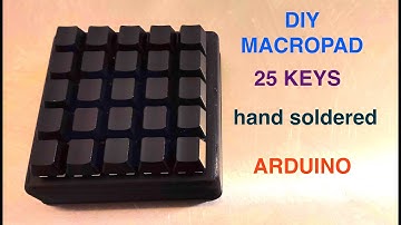 DIY MACROPAD WITH 25 KEYS