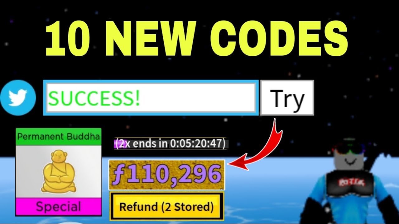 NEW* ALL WORKING FREE BUDDAH CODES FOR BLOX FRUITS! ROBLOX BLOX FRUITS CODES  