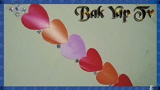 Şampuan Kutusu Ile Kalpli Dekoratif Süs Yapımı