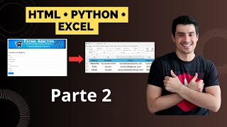 💻Python 🔥 Insertar Datos Formulario HTML hacia Archivo CSV (Excel) 🪱 PARTE 2