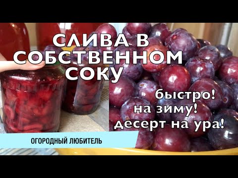 СЛИВА В СОБСТВЕННОМ