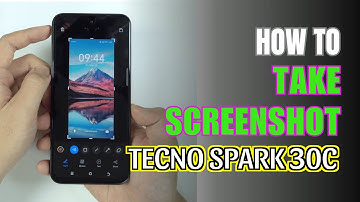 How to Take Screenshot TECNO SPARK 30C