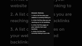 What is a backlink profile?