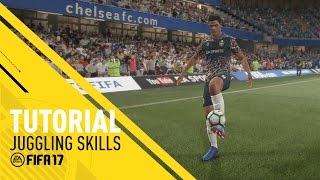 FIFA 17 TUTORIAL ALL JUGGLING SKILLS PLAYSTATION XBOX HD