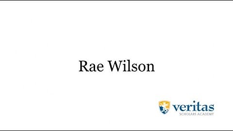 Rae Wilson VSA Teacher Introduction Video