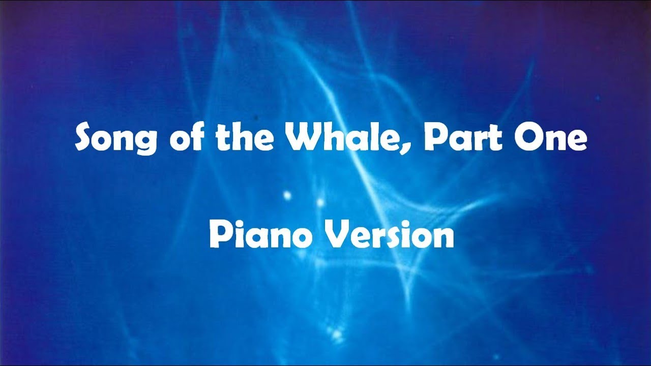 Tangerine Dream Piano Tribute Song of the Whale, Part One YouTube