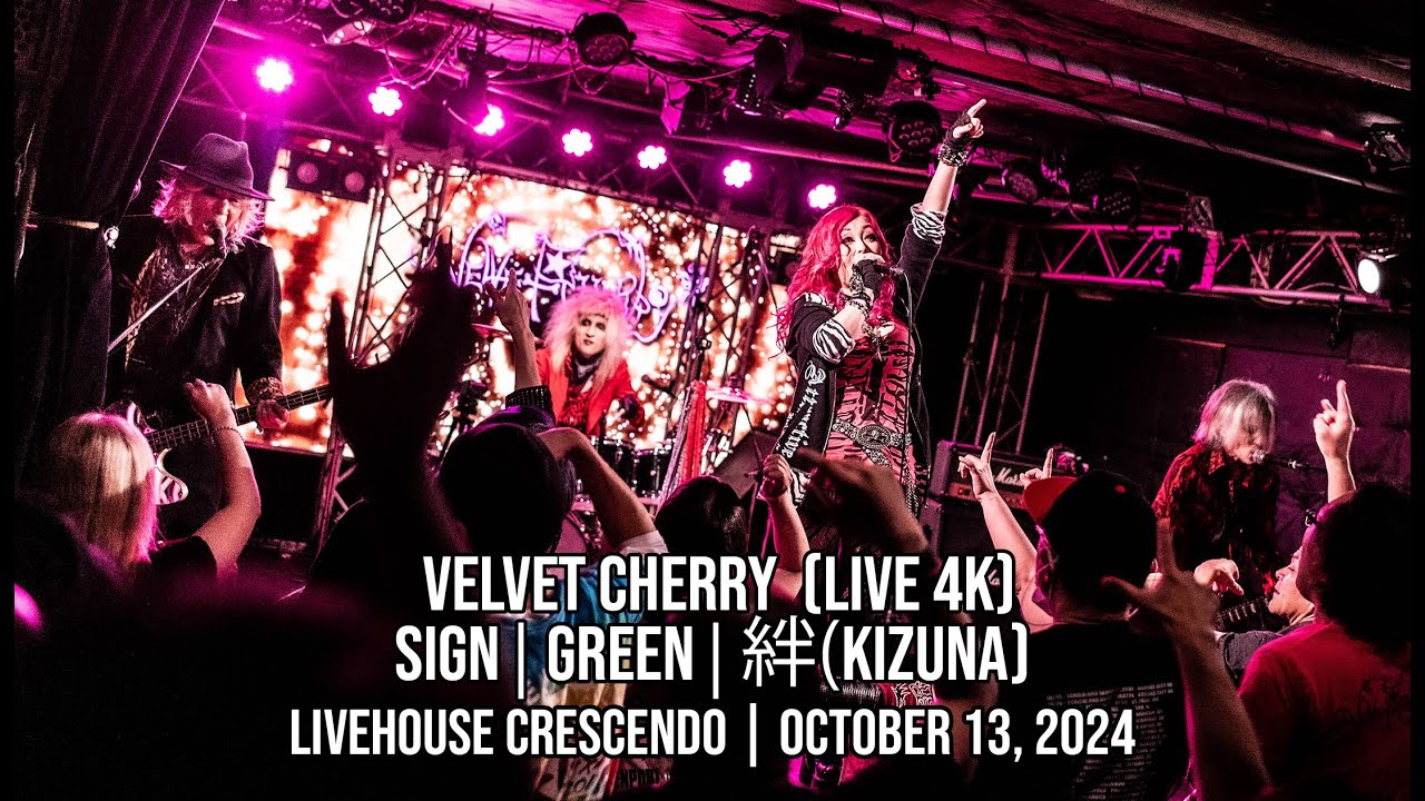 VELVET CHERRY Digest [LIVE 4K], Livehouse Crescendo, October 13, 2024