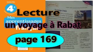 Lecture un voyage à Rabat page 169