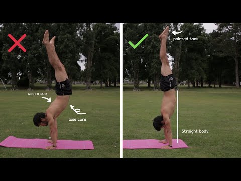 HOW TO DO Handstand FORWARD ROLL | HANDSTAND FORWARD ROLL TUTORIAL - Panda Circus