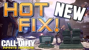 New Bomb Sites? Infinite Warfare HOT FIX / UPDATE / PATCH NOTES (COD IW Patch Notes) (12/9/2016)