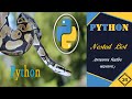 Nested List in Python | Python Tutorial | In Bengali | 36