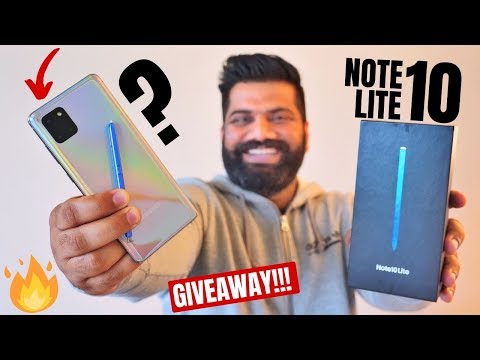 Samsung Galaxy Note 10 Lite Unboxing & First Look – Heavy Features Lite Price??? GIVEAWAY🔥🔥🔥