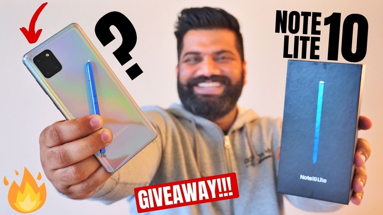 Samsung Galaxy Note 10 Lite Unboxing & First Look - Heavy Features Lite  Price??? GIVEAWAY🔥🔥🔥 