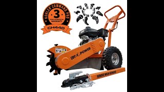 Detail K2 OPG777 Stump Grinder Review - Can it handle a 34