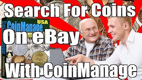 CoinManage searching for Coins on eBay