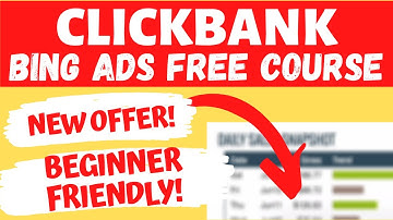 2020 How To Promote Clickbank Products With Bing Ads ($300/day, New Offer, New Method)