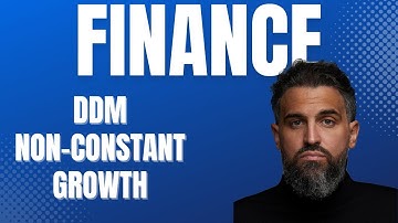 How to find the price of a stock with non-constant growth!