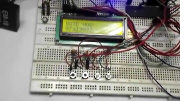 RFID Based Voting Machine using AVR Microcontroller