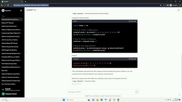 delete an element from an array with conditions python numpy