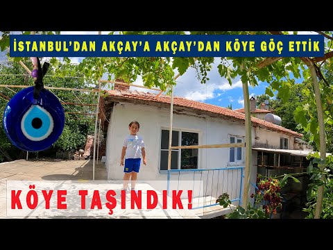 İstanbul'dan Akçay'a... Akçay'dan Köye Taşındık! (Köy Evi Turu)