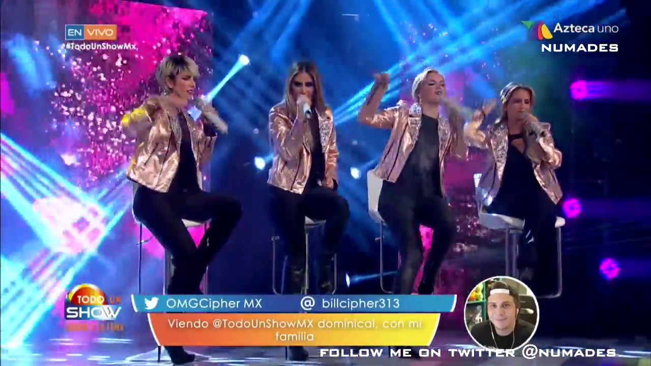 jns - me haces tanto bien / todo un show - junio 10, 2018 Azteca Uno