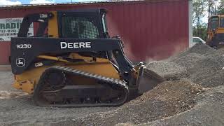 John Deere 323D Tracked Skid Steer Loader!