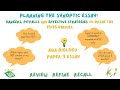 Don't cap your essay mark at 15 before even starting! Planning the AQA Paper 3 essay #alevelbiology