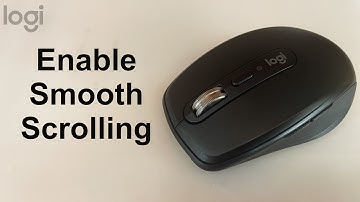 Logitech MX Anywhere 3S Enable Smooth Scrolling - DIY EASY