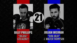 Agency Wars VIII - Fight 21 - Julian Weiman VS Bill Phillips