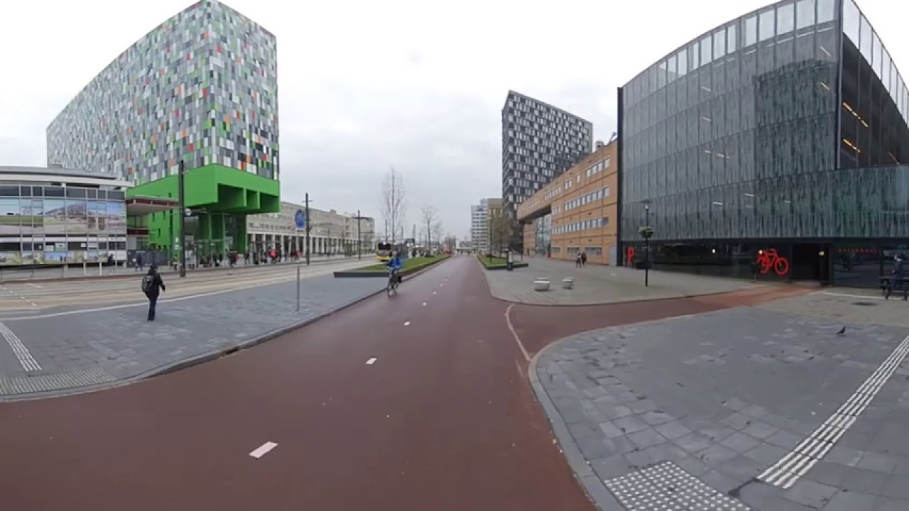 Ride to the University Medical Centre Utrecht