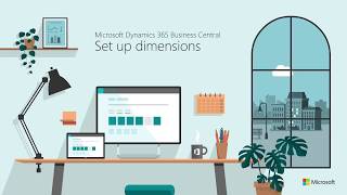 Microsoft Dynamics 365 Business Central : How to set up dimensions