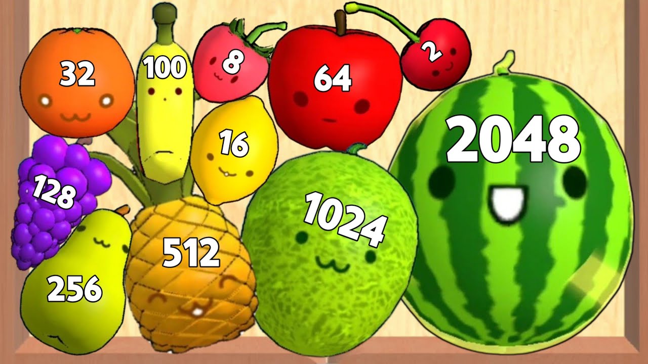 Sakura Watermelon Scratch Code WATERMELON GAME 3D - ASMR Gameplay (Fruits Evolution, Level Up Merge ...