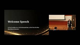 Welcome Speech by MScPHMxAI Directors