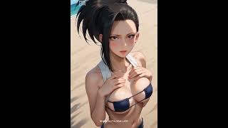 Momo Yaoyorozu - My hero academia #fanart AI그림,  AI ペインティング, AI 룩북 (Ultra Realistic)