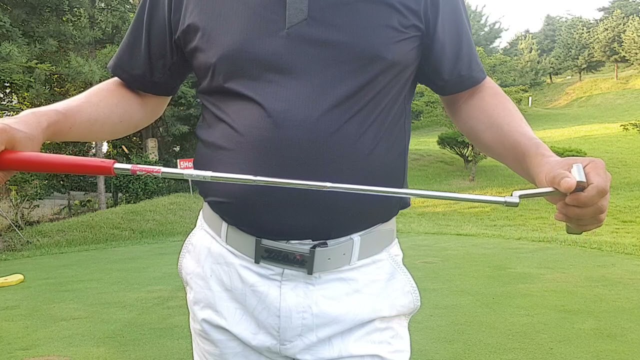 박인비프로의 퍼팅방법[1]: 말렛형 퍼터를 역그립(크로스핸드그립)으로 셋업하는 방법과 볼위치, 퍼팅스트로크 정확한 사용방법