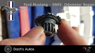 Ford Mustang SN95: Odometer Gear Replacement