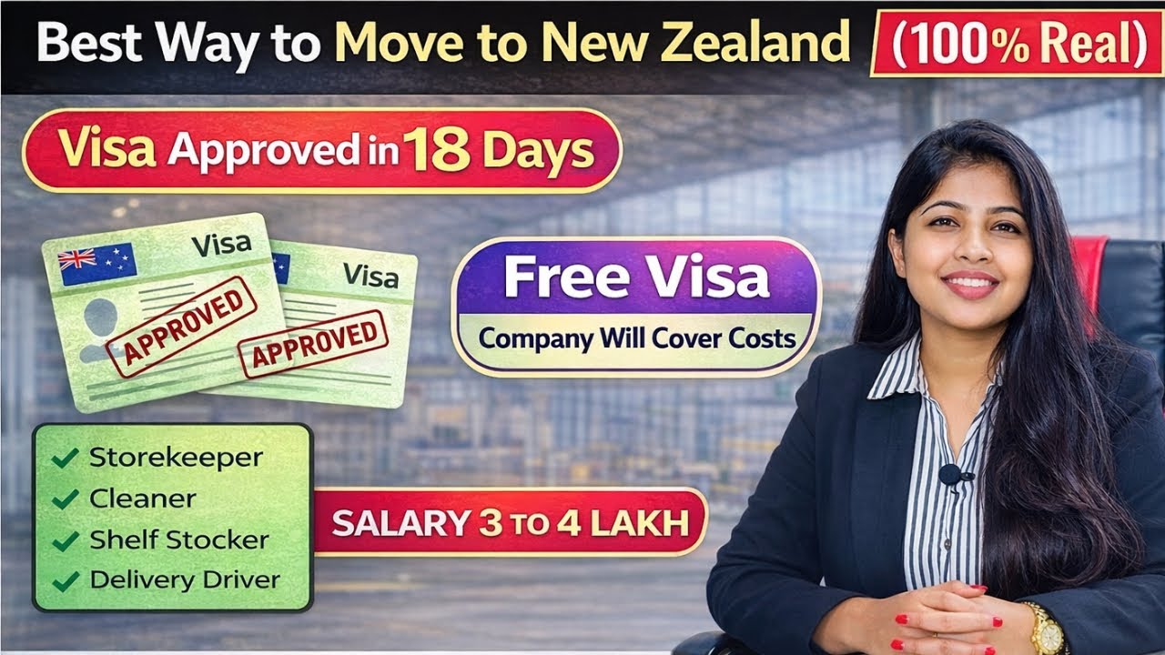 (URGENT HIRING) NEW ZEALAND SEASONAL WORK PERMIT | 2 WORK PERMIT APPROVAL IN 18 DAYS  