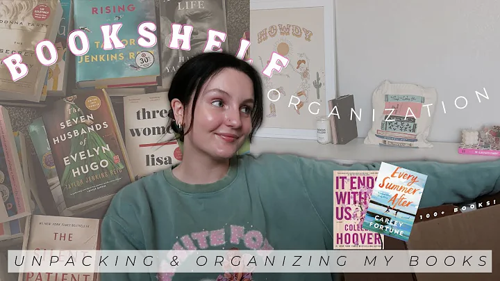 unpacking & organizing my books in the new apartment!!! | bookshelf tour (100+ books) 📚 💌